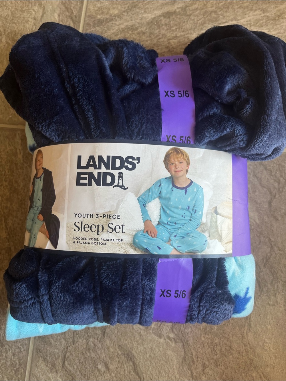 Lands End pajama set 5/6 kids